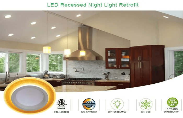 LED Recessed Night Light Retrofit